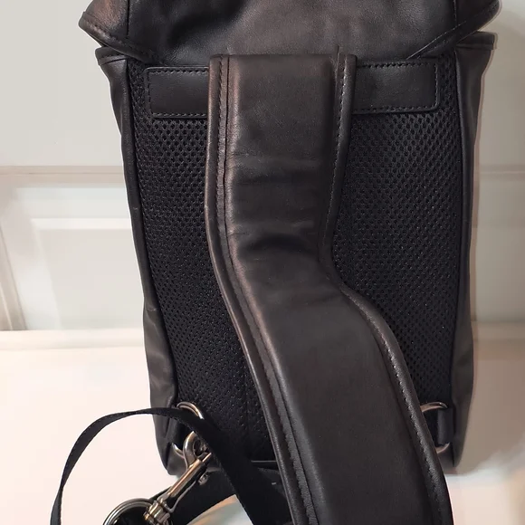 Coach Ranger Mini Pack Backpack – Black Leather - Picture 6 of 11